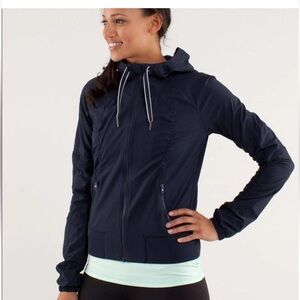 Lululemon‎ Street To Studio Jacket Inkwell W4A73S Size 6